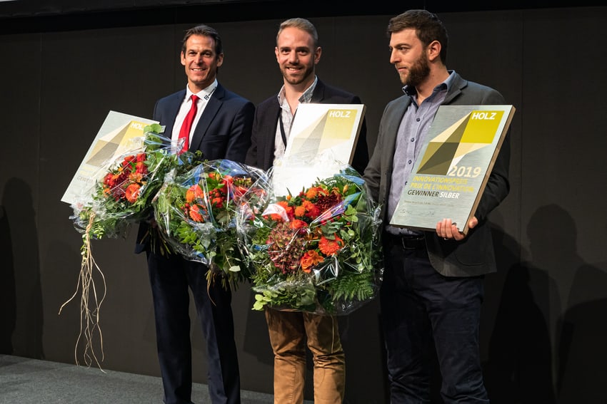 Les heureux gagnants du prix de l'innovation 2019.